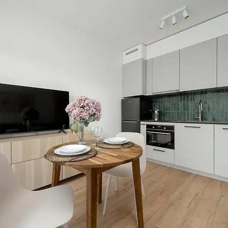 Apartment Stylish With Balcony & Parking In The Old Town Of By Renters